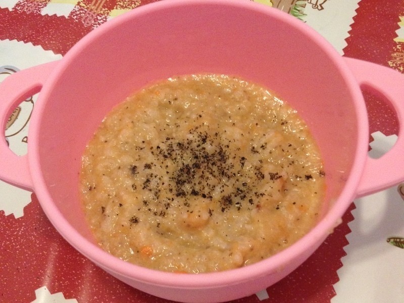 米豆芝麻粥