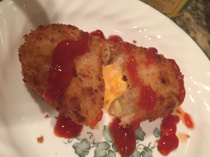蟹肉可乐饼
