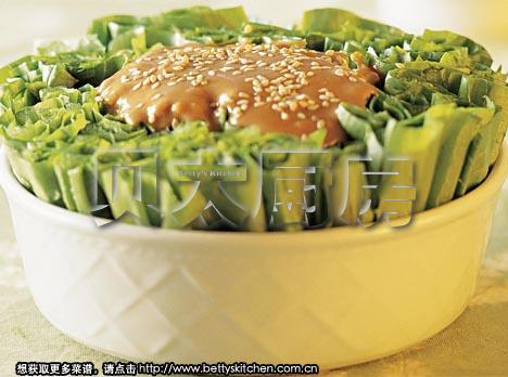 凉拌油麦菜