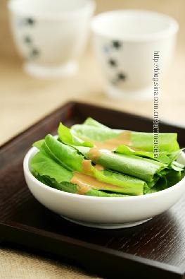 麻酱油麦菜
