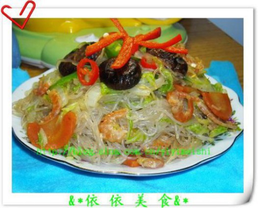 虾米粉丝烩大白菜