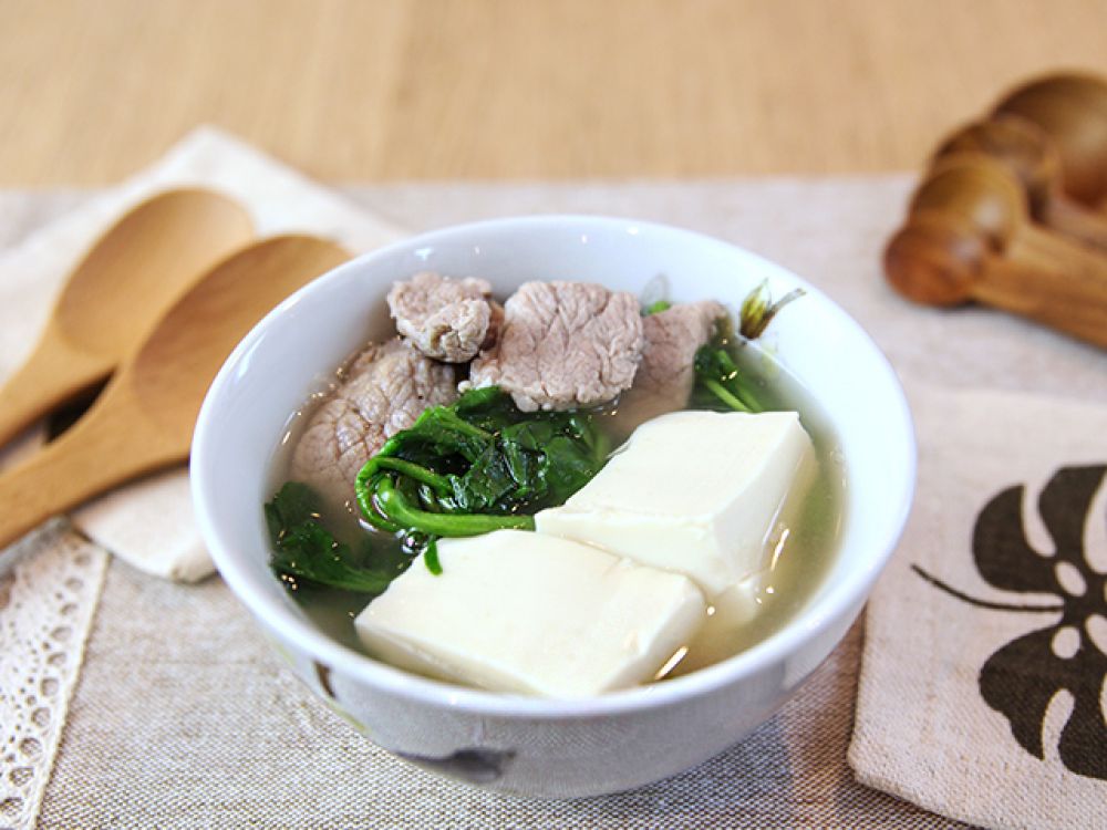 西洋菜豆腐汤