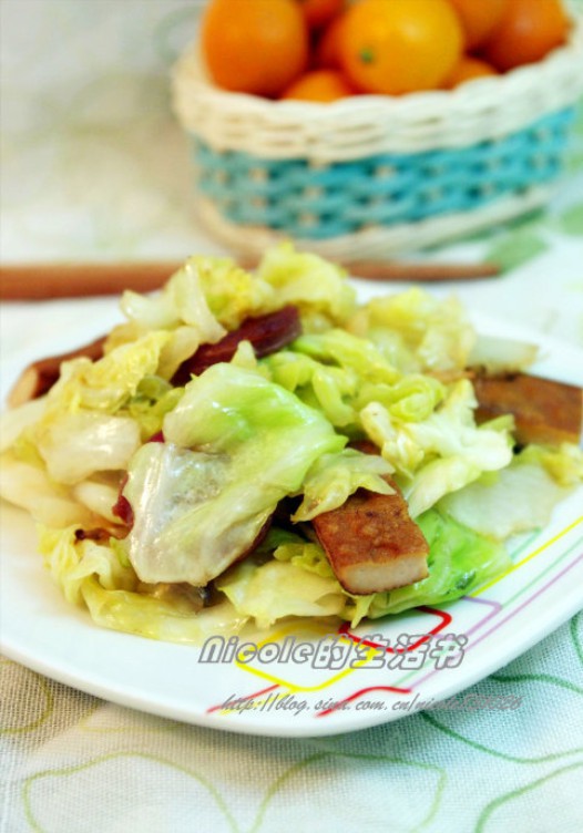 小炒圆白菜