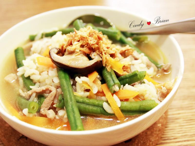 长豇豆咸粥