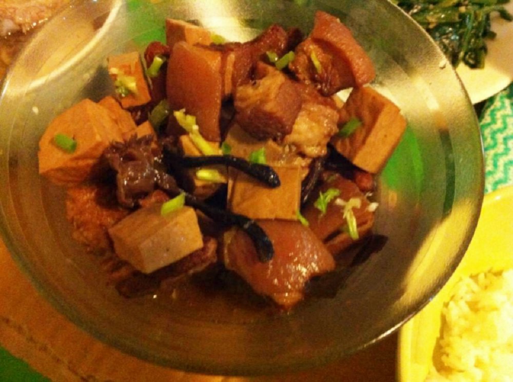 豆干蘑菇小炖肉