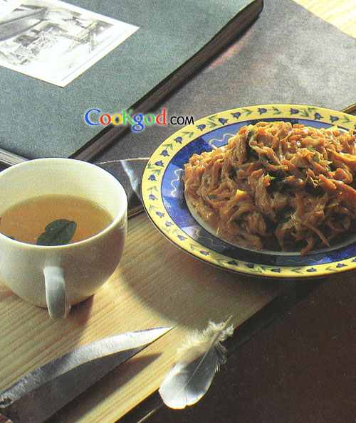 炒豆腐皮