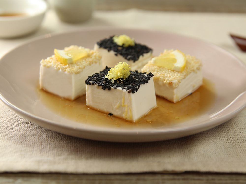 黑白冻豆腐