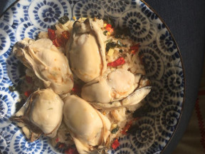 姜丝牡蛎炊饭