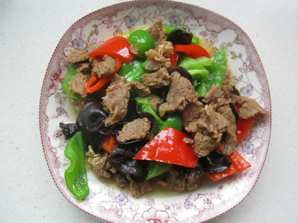 青椒牛肉