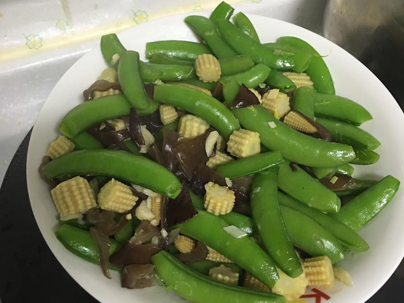 炒豌豆荚
