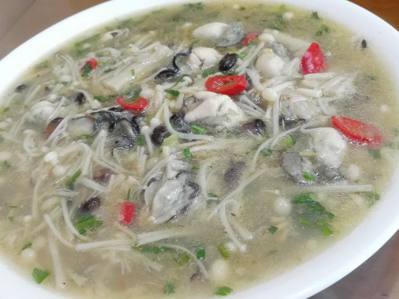 金针菇烩鲜蚵