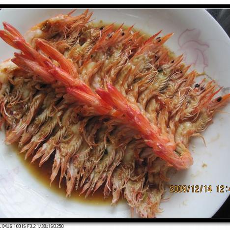 清蒸对虾