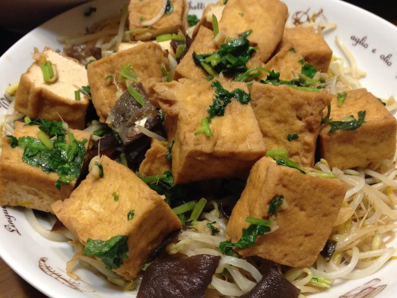 酱烧油豆腐