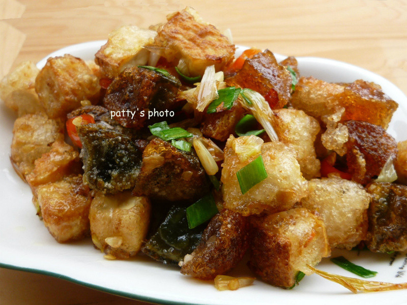 香酥豆腐皮蛋