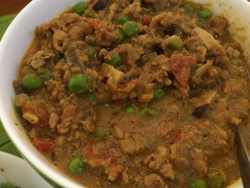 印度青豆绞肉咖哩