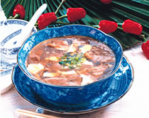 豆腐脑牛肉羹