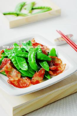 腊肠荷兰豆