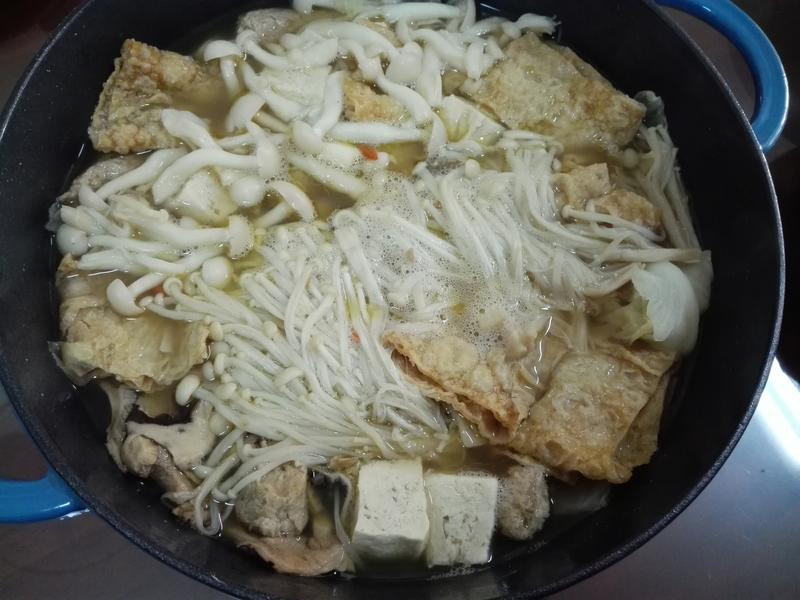 茶树菇素食锅