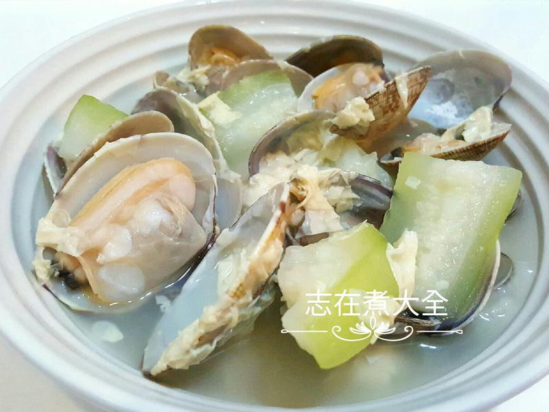 节瓜鲜蚬腐竹汤