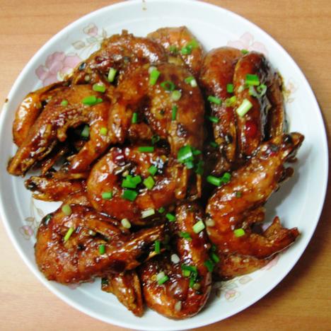 酱爆南美大对虾