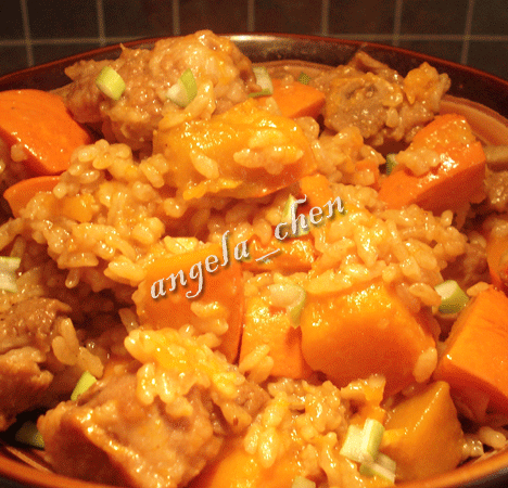 美味瘦身“南瓜排骨饭”