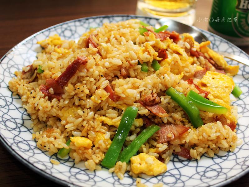 培根青椒蛋炒饭
