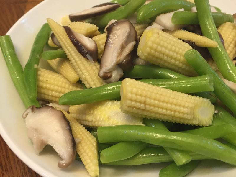 四季豆玉米笋