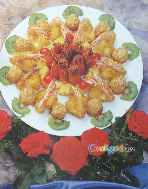 大虾三食