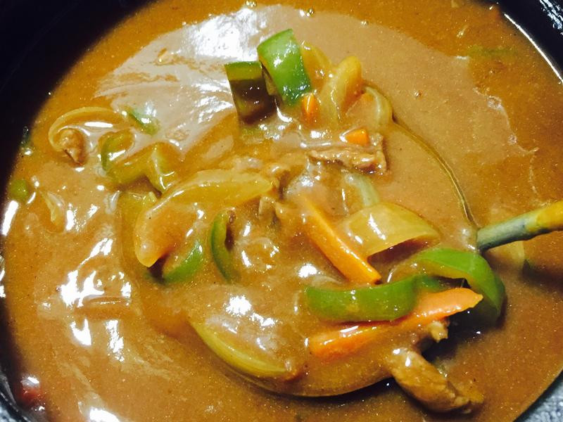 青椒牛肉咖哩