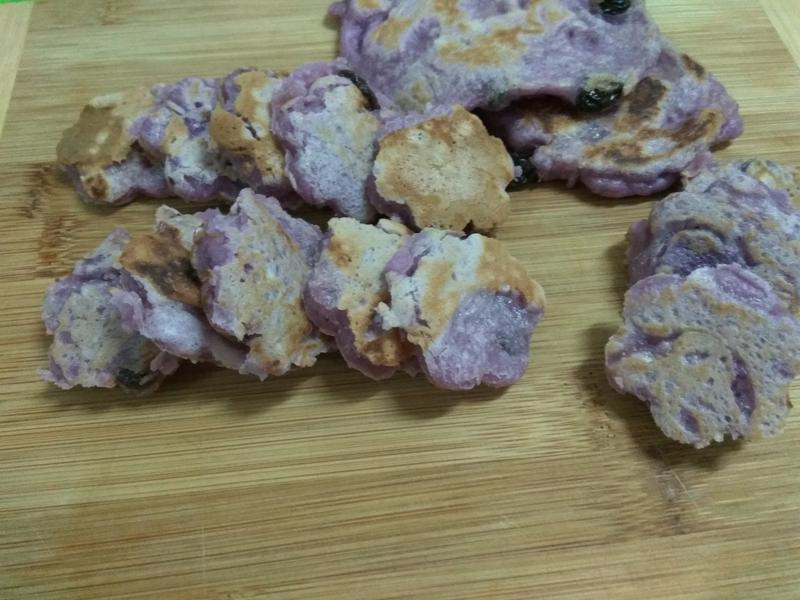 小花红薯饼