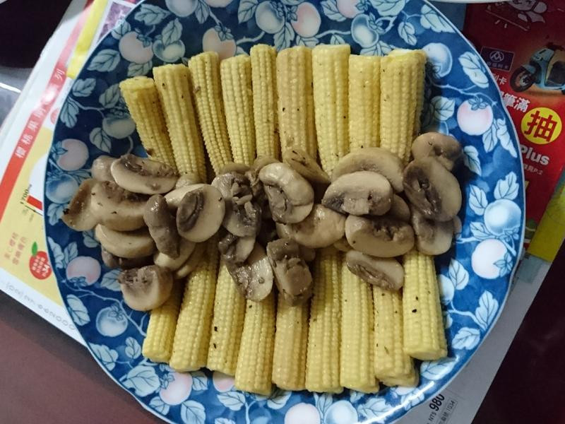 奶香玉米笋洋菇
