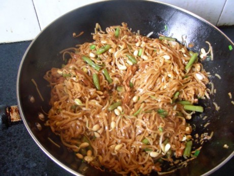 蒸面条
