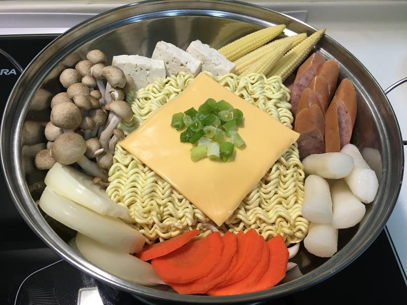 咖喱起司部队锅