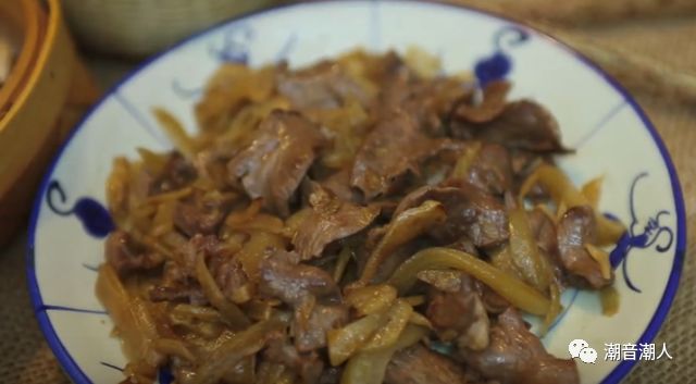 潮汕咸菜炒猪心
