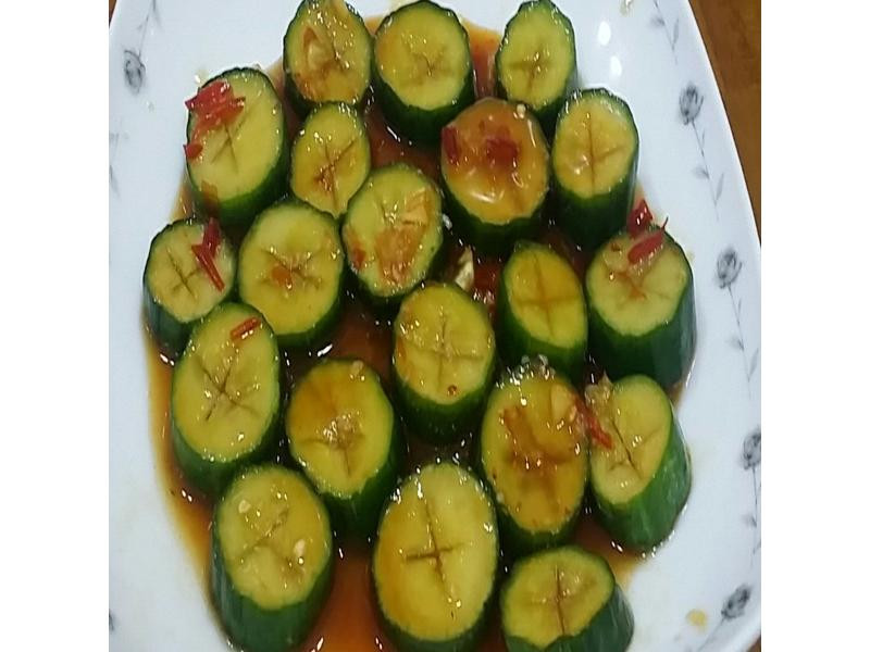 香酸辣小黄瓜