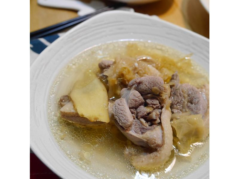 电锅料理冬菜鸭