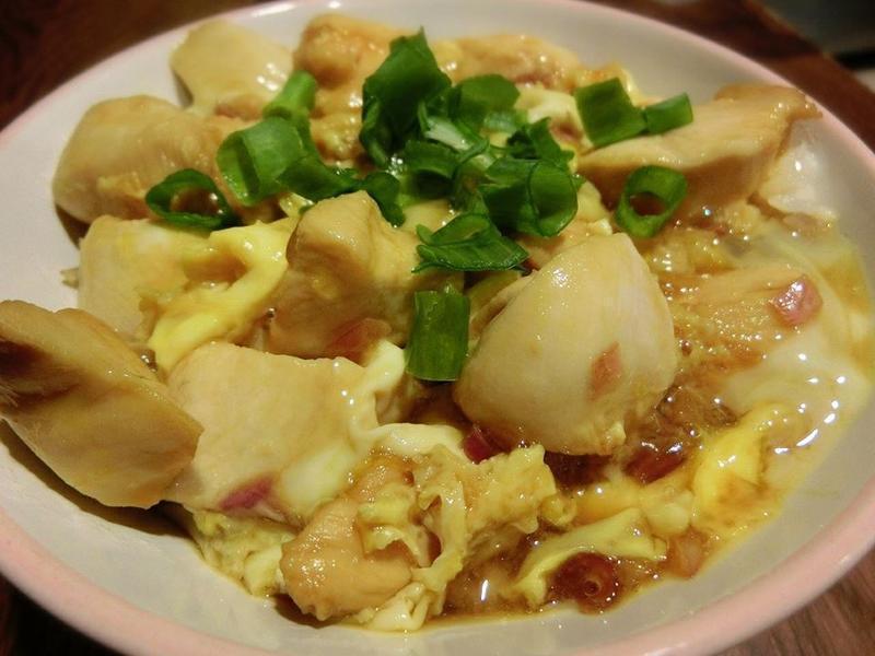 日本料理店的招牌亲子丼