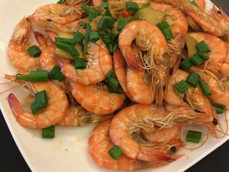 麻油香辣虾