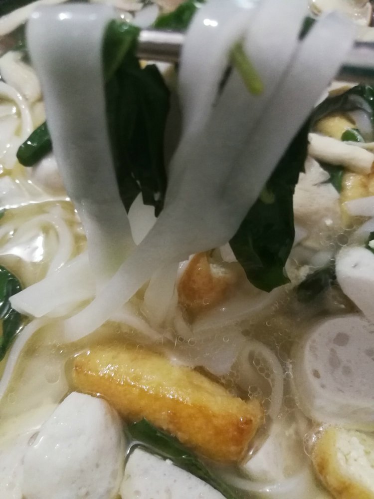 简单汤河粉