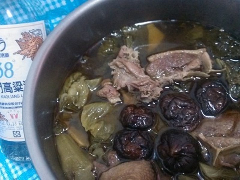 古早味咸菜鸭[金门高粱飘香料理]