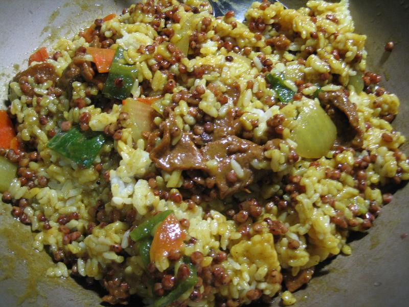 煮高粱饭