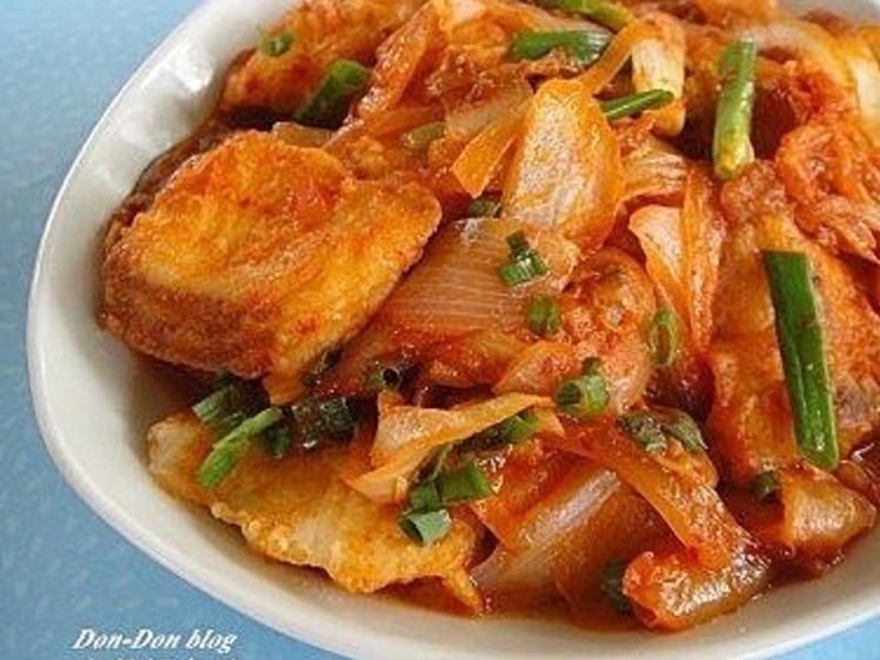 韩式泡菜鲷鱼烧
