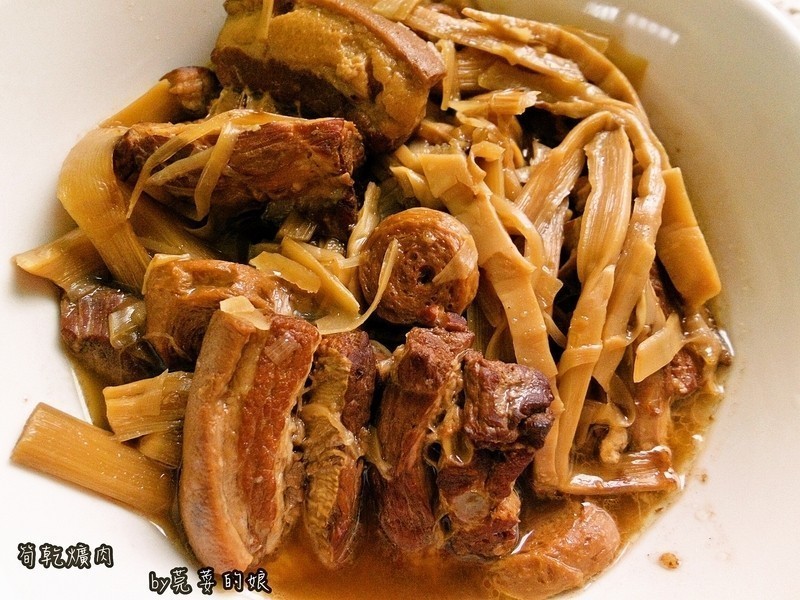 黑糖笋干爌肉