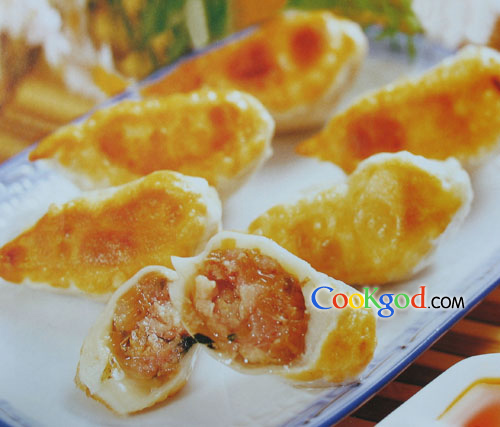 冬菜猪肉煎饺
