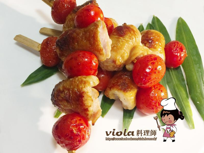 串烧烤鸡