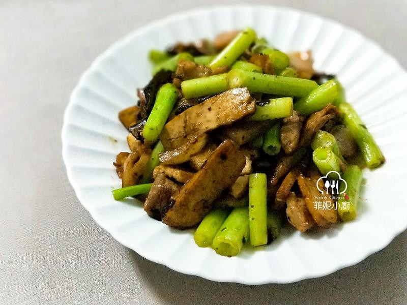 豆豉芹菜炒豆干