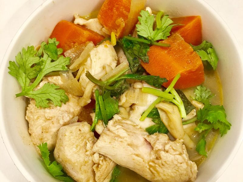 绿咖喱遇上小鲜肉
