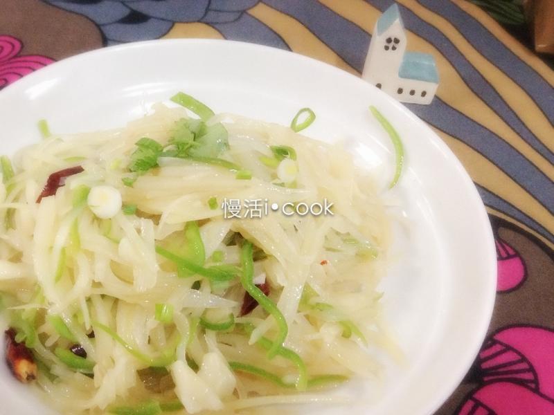 零淀粉快速酸辣脆薯丝