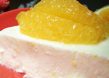 橙子乳酪布丁蛋糕