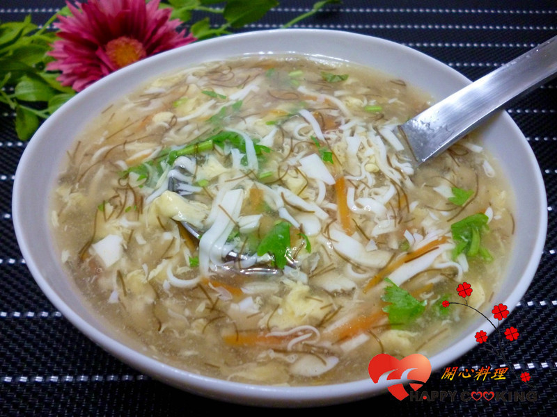 发菜豆腐羹